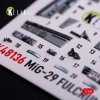 Kelik K48136 Mig-29C (9-13) Fulcrum interior 3D decals for GWH (1/48)
